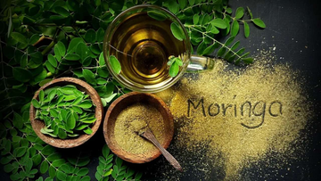 Moringa leaves - A nutrient-rich superfood with antioxidants, vitamins, and health benefits for immunity, digestion, and heart health.