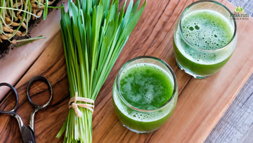 Wheatgrass powder benefits for gas and digestive health