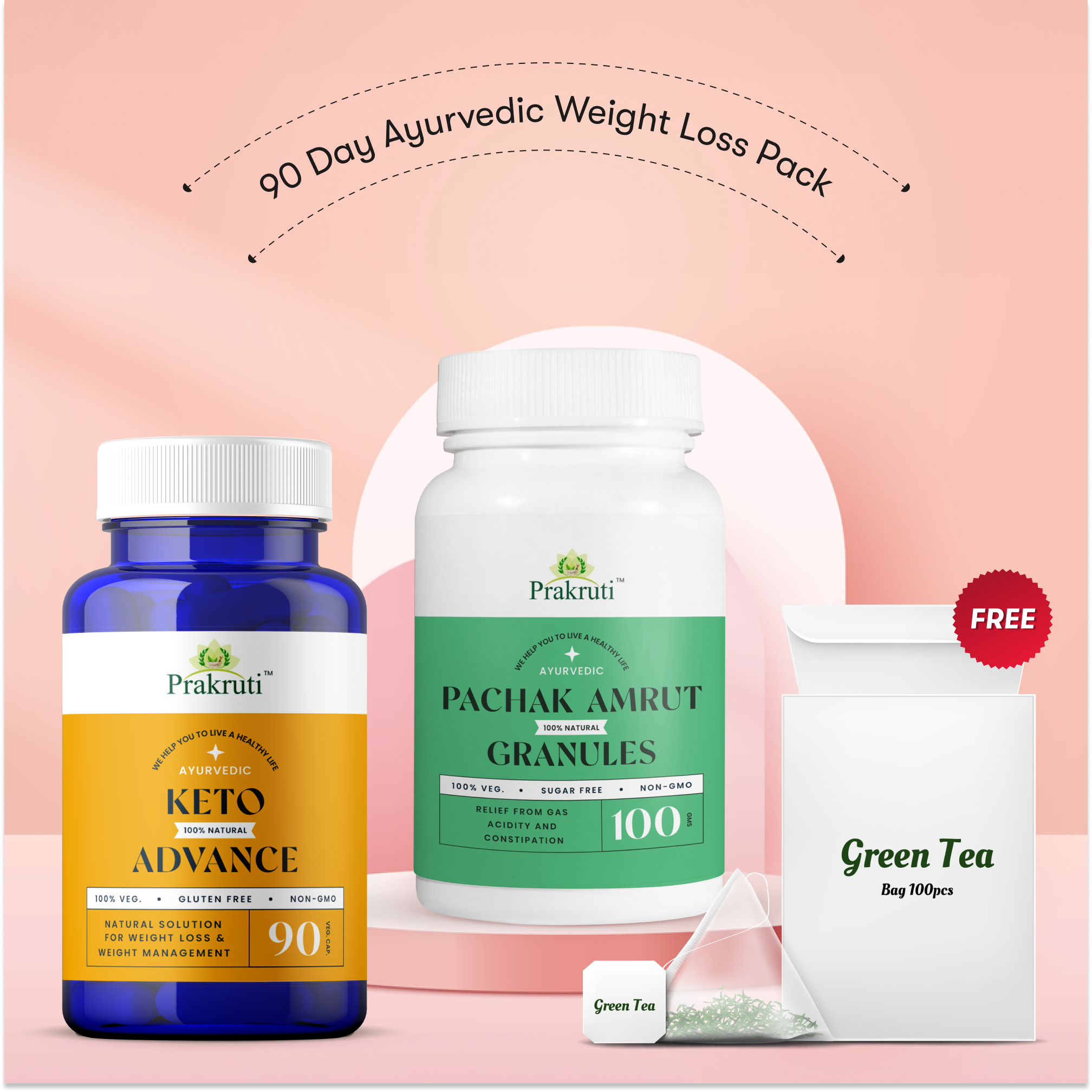 Weight Loss, Fat Burn 90Day Pack