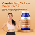 Flaxseed Omega 3 capsules for vegan diet