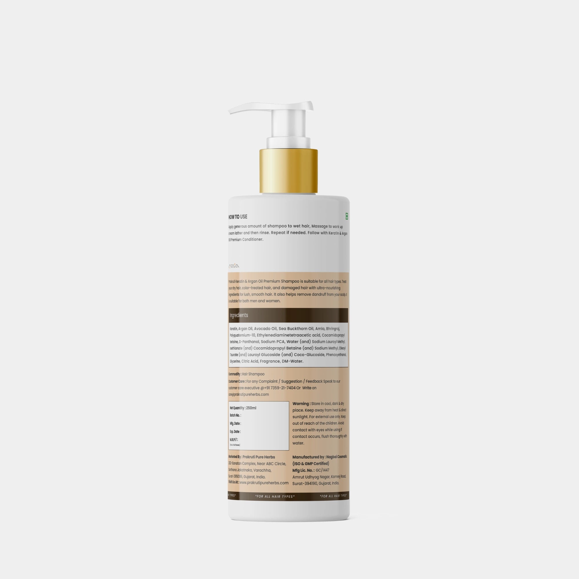 Herbal Shampoo for Hair Fall | 250ML