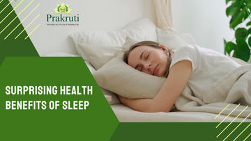 A peaceful sleeping person experiencing deep sleep benefits, promoting body healing, improved immunity, and mental well-being.