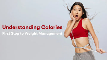 A balanced plate with proteins, carbs, and fats showcasing calorie sources for healthy weight management