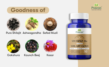 Shilajit Gold Ayurvedic Medicine for Strength and Stamina