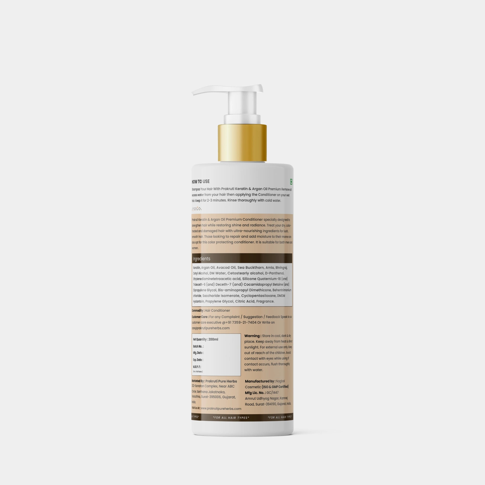 Herbal Conditioner for Damaged Hair | 200ML