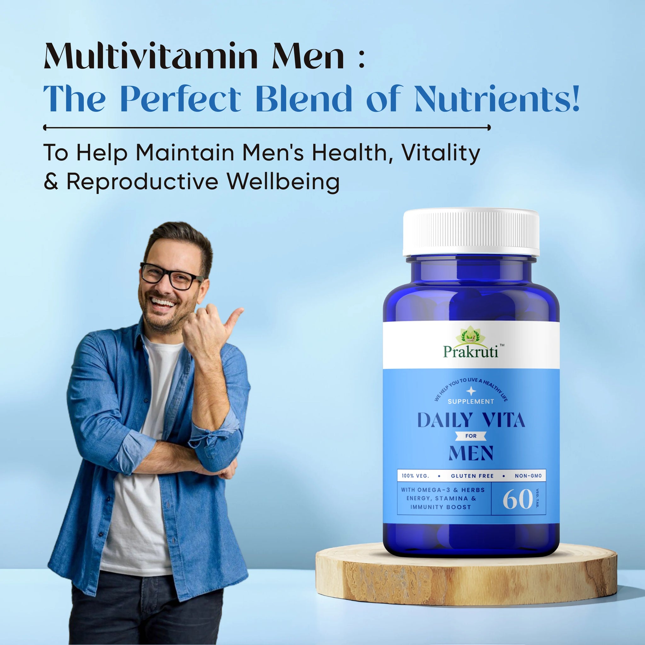 Multivitamin Tablets For Men & Women