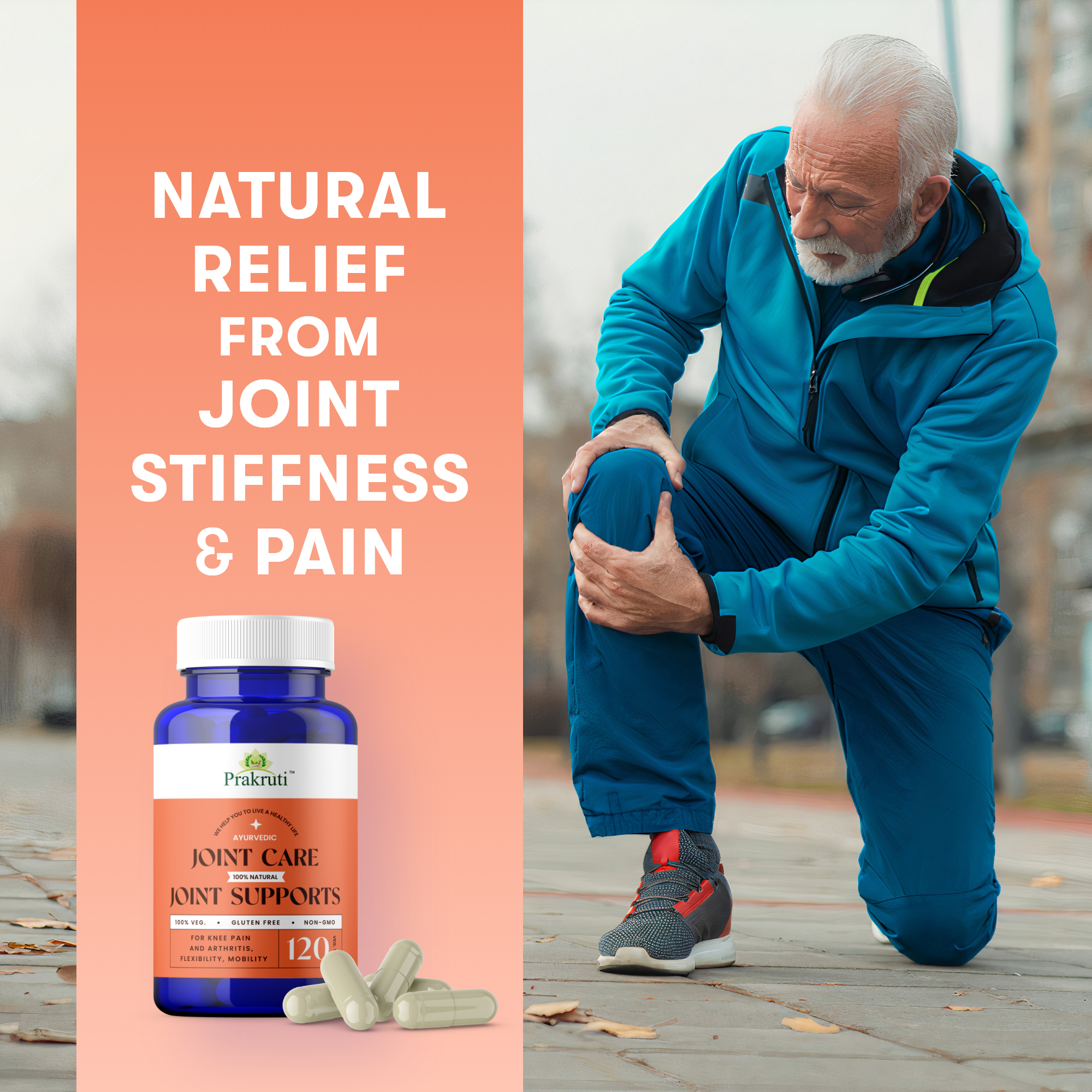 Joint Care For Knee and Joint Health | 120 Capsules