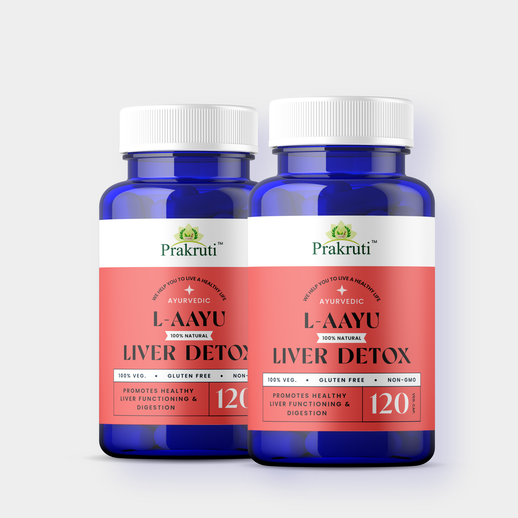 L-Aayu Ayurvedic Capsules for Fatty Liver & Liver Detox